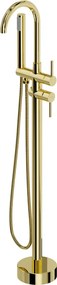 Mexen Alma voľne stojaca vaňová batéria, zlatá - 75033-50