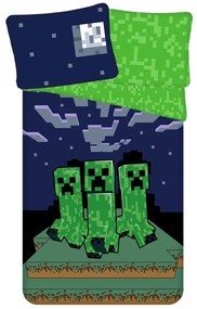 Jerry Fabrics Obliečky Minecraft - Sssleep Tight | 140 x 200 cm / 70 x 90 cm