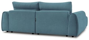 Modrá rohová pohovka Aden – Bobochic Paris