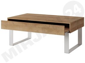 Konferenčný stolík Bralani BR12, Farby: biela / biely lesk