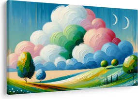 Obraz - Krajinka s mrakom (90x60 cm)