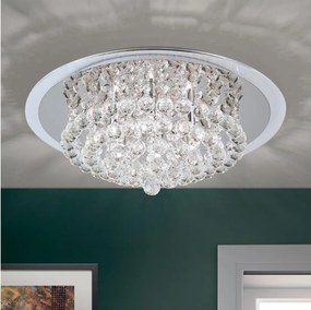 Orion DLU 2378/6/50-Krištáľové str. svietidlo GLORIA 6xG9/40W/230V pr.50 cm chróm