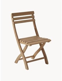 Skladacia záhradná stolička z tíkového dreva Clarish