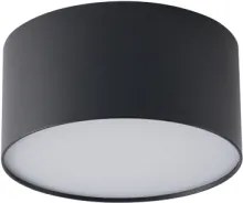 BRILAGI - LED Vonkajšie stropné svietidlo FORIS LED/14W/230V priemer 12 cm čierna IP44