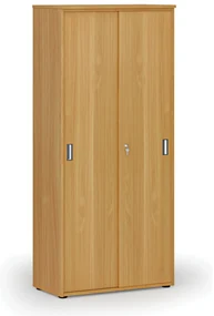 Skriňa so zasúvacími dverami PRIMO WOOD, 800 x 420 x 1781 mm, buk