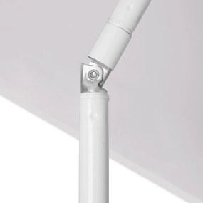 InternetovaZahrada Slnečník Crete Ø200 cm - červený