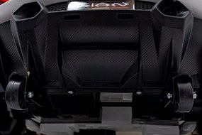Ramiz Lamborghini SIAN Batéria pre deti biela + diaľkové ovládanie + EVA + pomalý štart + zvuková LED dióda