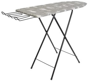 Erga Model Irit Black, žehliaca doska 120x30x80 cm, čierna-viacfarebné, ERG-SEP-10DESIRITBLA