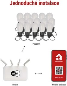 Svetelná LED reťaz GoSmart 150 cm viacfarebná