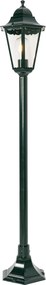 Klasické stojace vonkajšie svietidlo tmavozelené 125 cm IP44 - New Orleans