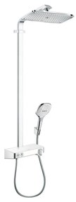 Hansgrohe Raindance E, Showerpipe 360 1jet s termostatom ShowerTablet Select 300, biela/chrómová, HAN-27288400