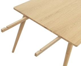 Dizajnový jedálenský stôl Tallys 190 cm prírodný dub