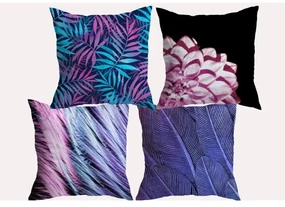 Obliečky na vankúše 40x40 cm Yasmin set 4 ks EMI