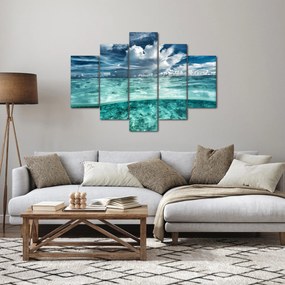 Obraz - Pohľad pod morskú hladinu (150x105 cm)