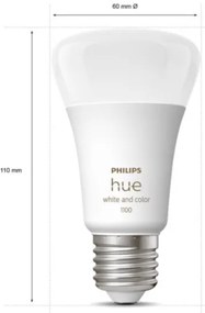 Základná sada Philips Hue WACA 3xE27/9W 2000-6500K + zariadenie k prepojeniu
