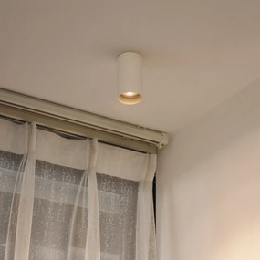Sada 4 moderných béžových prisadených bodových svetiel GU10 50mm okrúhle - Tuba