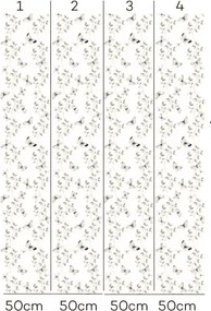 Tapeta motýlia zábava 280x50 cm