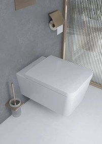 Hansgrohe AddStoris, držiak na WC kefu nástenný, kartáčovaný bronz, HAN-41752140