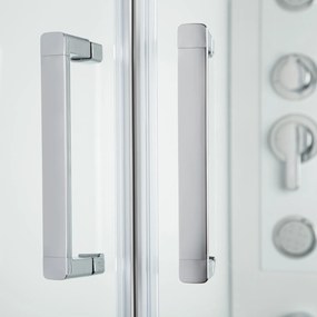 Novoterm Hydromasážny box NV-Wega 90x90 biely