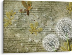 Obraz - Púpavy unášané vetrom (70x50 cm)