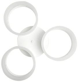 LED Stropné svietidlo RING 3xLED/12W/230V biele