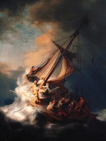 Obrazová reprodukcia The Storm on the Sea of Galile, Rembrandt Harmensz van Rijn