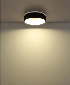 Globo 15924DS-LED Stropné svietidlo KEMP LED/45W/230V 2700/4000/6000K priemer 46 cm čierna