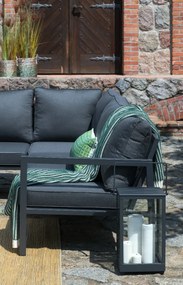 Luxusní rohová sedačka na terasu Manolo114 + konferenční stolek