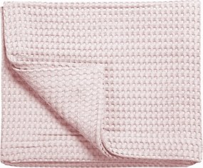 Vandyck Luxusný prehoz na posteľ Home Piqué waffle Powder - púdrová - 270x250 cm