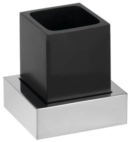 Sapho Sapho, X-STEEL pohár na postavenie, čierna, XS105B