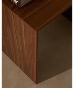 Odkladací stolík v dekore orecha 40x55 cm Litto – Kave Home