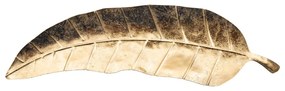 Kovová dekoratívna tácka 11x38 cm Foglia – Mauro Ferretti