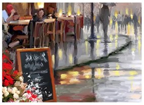 Obraz Styler Canvas Watercolor Paris I, 60 × 80 cm