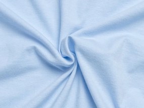 Jersey prestieradlo EXCLUSIVE svetlo modré 70x140 cm