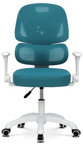 Autronic KA-K1063 BLUE Kancelárska stolička, modrá