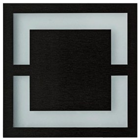 Schodiskové LED svietidlo Quadro, 1x LED 0,6w, 4000k, b