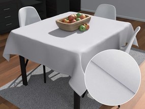 Biante Veľký dekoračný štvorcový obrus BKS-408 Studená svetlo sivá 170x170 cm