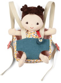 Lilliputiens – látková hračka s nosičom – bábika Jeanne