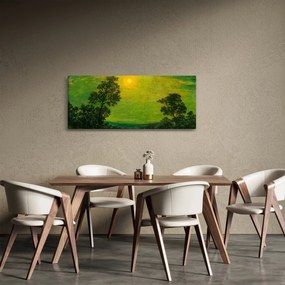 Obraz - Imitator of Ralph Albert Blakelock, Moonlight, reprodukcia (120x50 cm)