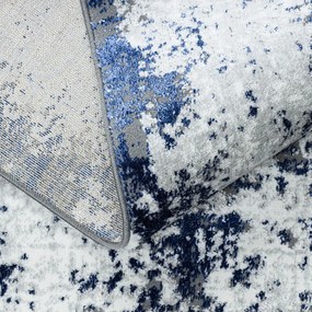 Dywany Łuszczów, Kusový koberec Allure 1959 white/blue, 160x220, modrá, kancelária