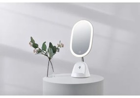 Immax 08970L - LED Stmievateľné zrkadielko s bezdrôtovým nabíjaním LED/18W/230V