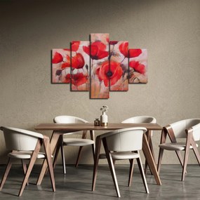 Obraz - Vlčie maky (150x105 cm)