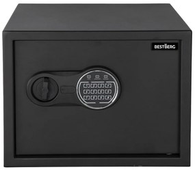 BestBerg BBSB-2C digitálny trezor / 30 x 38 x 30 cm / čierny