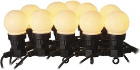 Svetelná LED žiarovková reťaz 5 m teplá biela