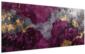 Obraz - Textúrovanie abstrakcie (120x50 cm)