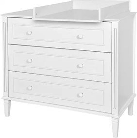 Detská komoda TALHA 100 cm biela