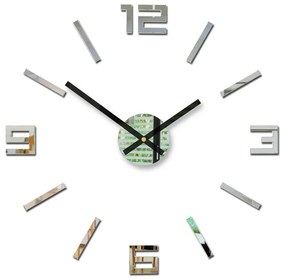 Moderné nástenné hodiny ARABIC MIRROR HMCNH056-mirror