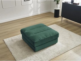 Zelená zamatová podnožka Sierra – Bobochic Paris