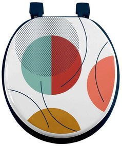 Záchodová doska 37 x 47 Color pop – douceur d'intérieur