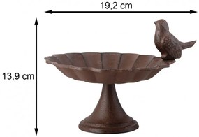 Stojanové vtáčie napájadlo BIRW I 13,9 cm hnedé